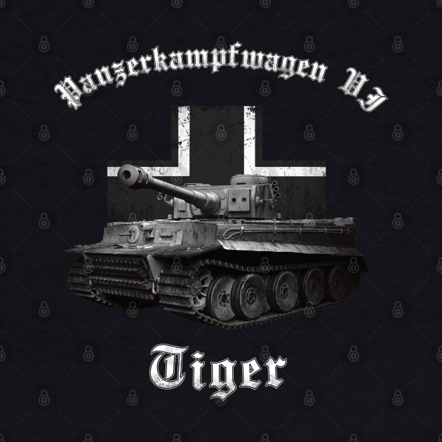 Panzerkampfwagen VI Tiger German Tank by Beltschazar